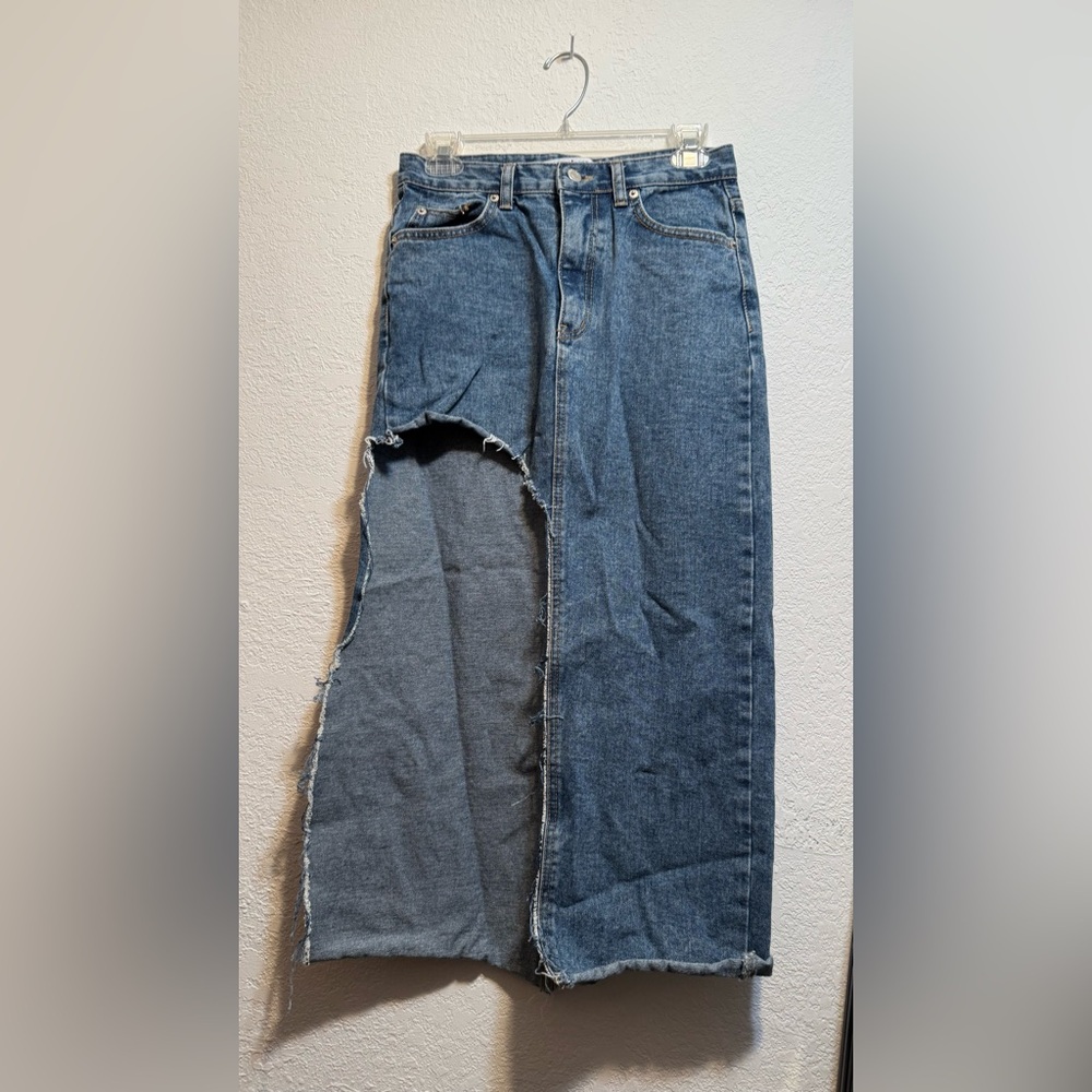Fun Jean Skirt from South Korea Size M